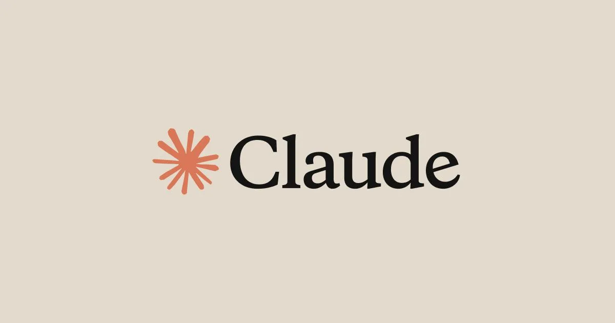 Claude by Anthropic: frontier AI assistant for writing, coding, and analysis. Brand image courtesy Anthropic.